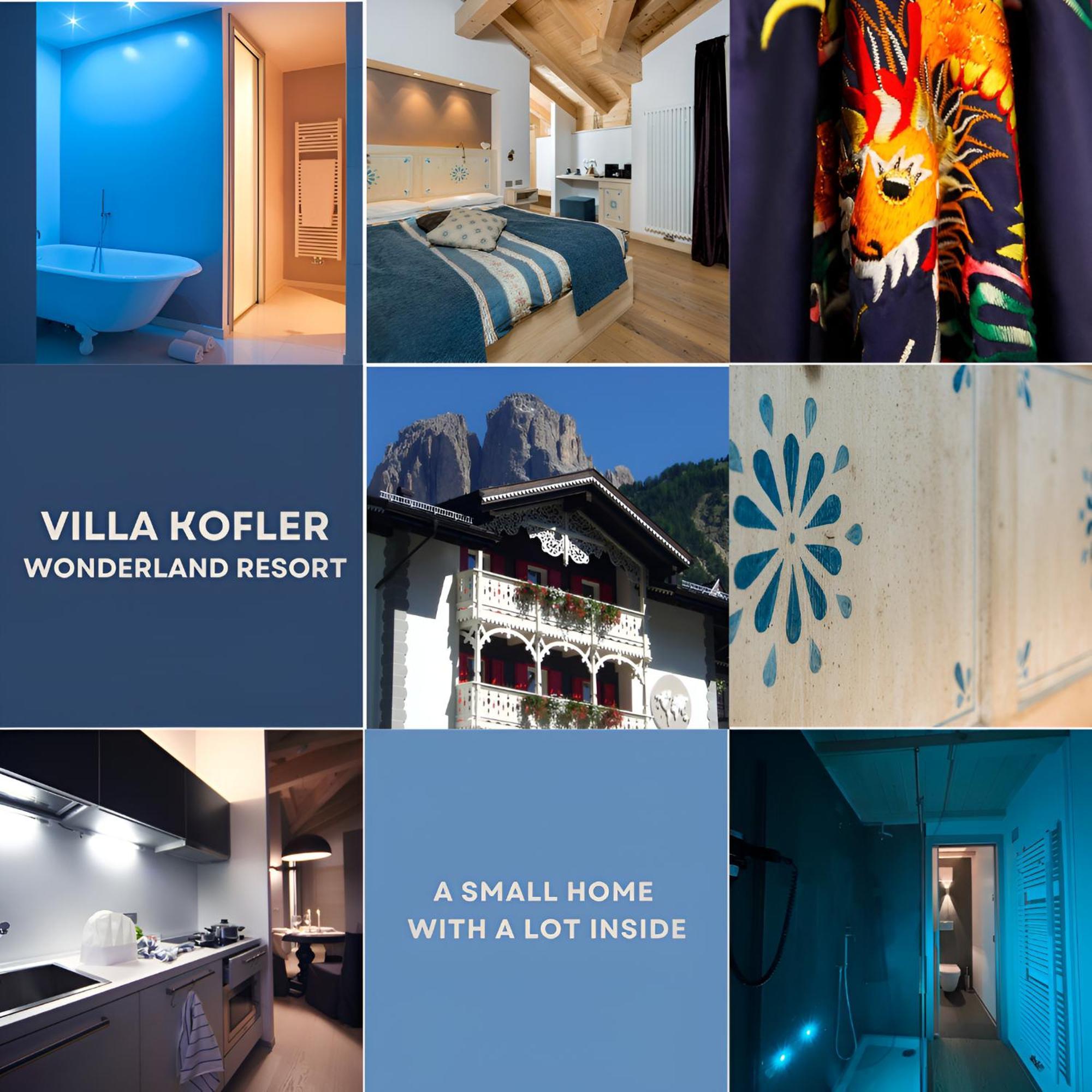 Villa Kofler Wonderland Resort Campitello di Fassa Dış mekan fotoğraf